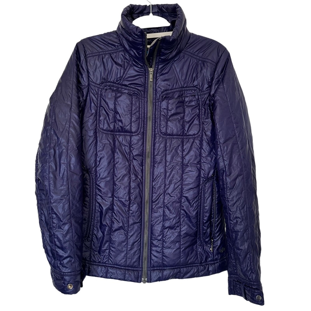 Columbia Jacket Womens S Eggplant Purple Omni‎ Heat Thermal Whimsigoth Grunge
